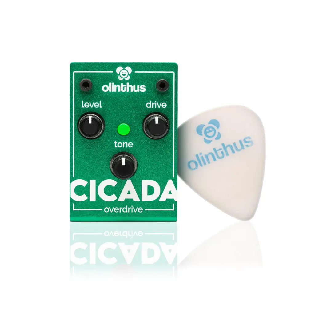 Olinthus Cicada - The World's Smallest Overdrive Pedal!