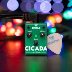 Olinthus Cicada - The World's Smallest Overdrive Pedal!