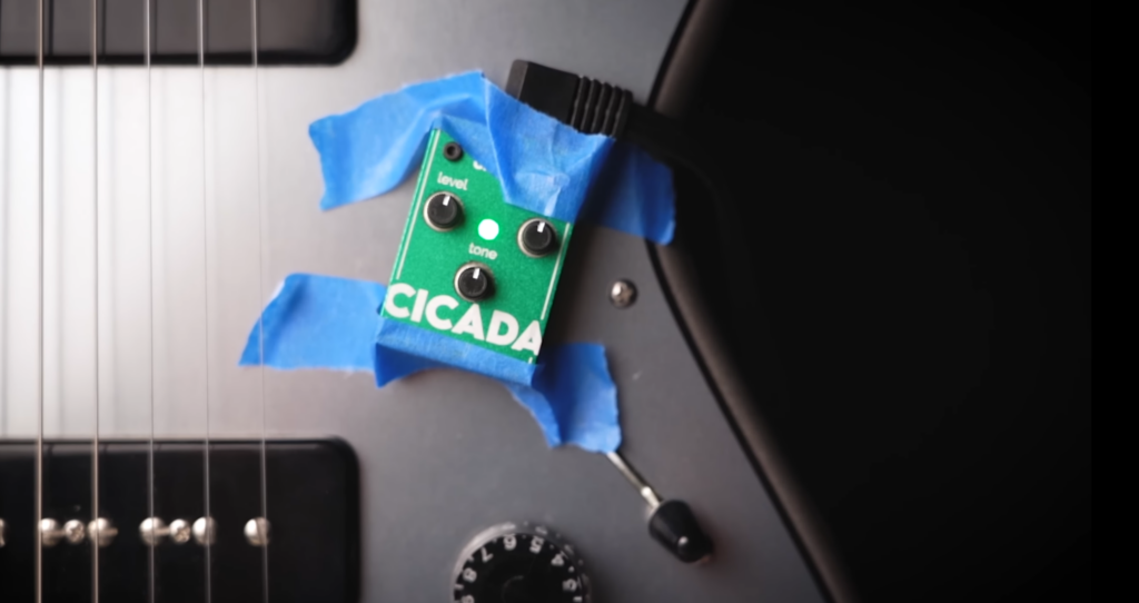 An effects pedal that is small enough to place on your guitar